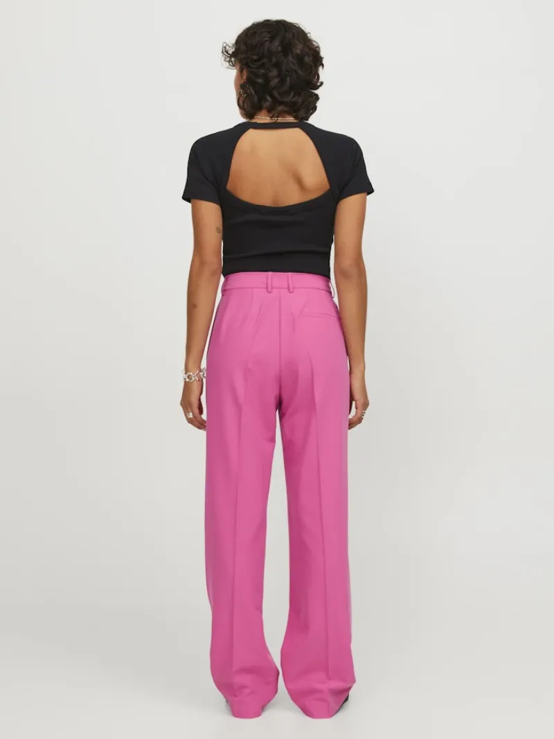 JJXX Hosen*JXLOLA MARY HW PANT TLR NOOS carmine rose