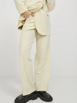 JJXX Hosen*JXLOLA MARY HW PANT TLR NOOS seedpearl