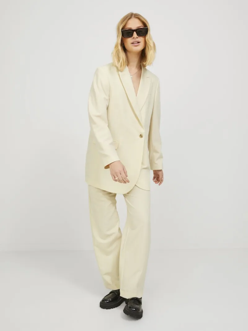 JJXX Hosen*JXLOLA MARY HW PANT TLR NOOS seedpearl