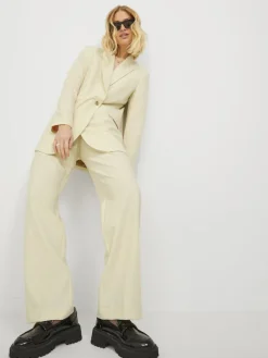 JJXX Hosen*JXLOLA MARY HW PANT TLR NOOS seedpearl