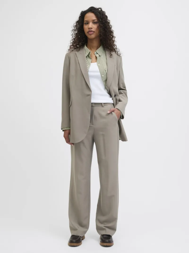 JJXX Hosen*JXLOLA MARY HW PANT TLR NOOS Brindle