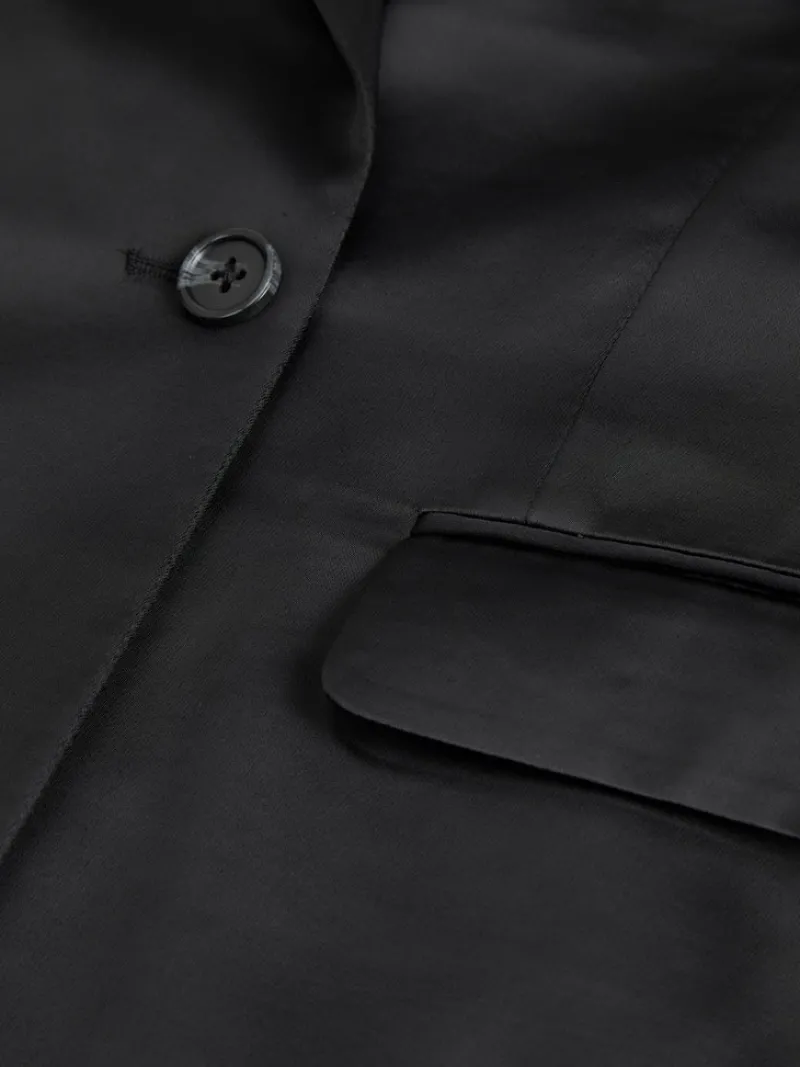 JJXX Jacken*JXMARY SATIN BLAZER Black