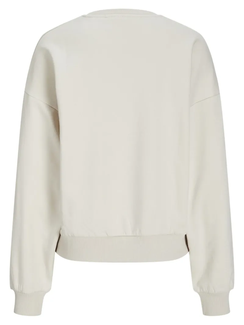 JJXX Pullover & Sweatshirts*JXMERLE RLX SHORT LS CREW SWT LN moonbeam