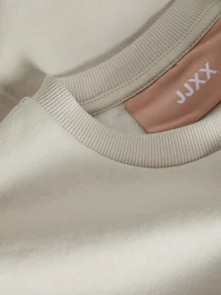 JJXX Pullover & Sweatshirts*JXMERLE RLX SHORT LS CREW SWT LN moonbeam