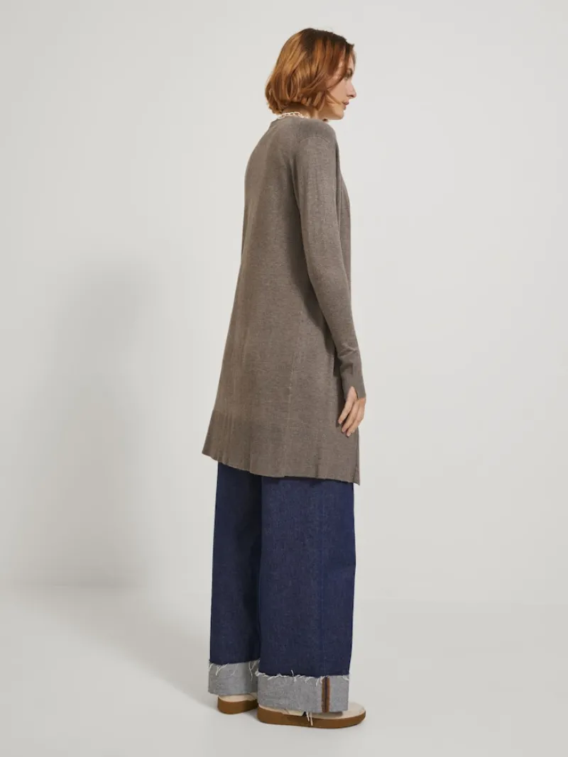 JJXX Pullover & Sweatshirts*JXMILEY SOFT LONG CARDIGAN KNIT Brindle
