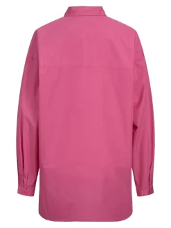 JJXX Blusen*JXMISSION LS OVERSIZE SHIRT NOOS carmine rose