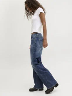 JJXX Jeans*JXPALERMO LOOSE LW JEANS R280 DNM SN Dark Blue Denim