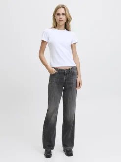 JJXX Jeans*JXPALERMO LOOSE LW JEANS R231 DNM SN Dark Grey Denim