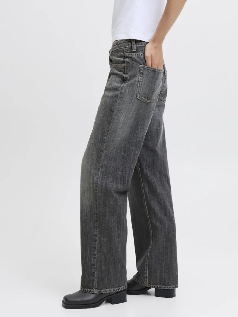 JJXX Jeans*JXPALERMO LOOSE LW JEANS R231 DNM SN Dark Grey Denim