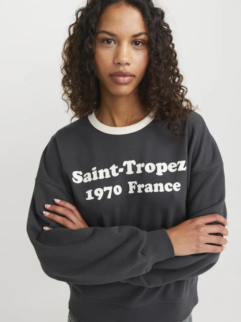 JJXX Pullover & Sweatshirts*JXPERLE RLX LS CREW SWEAT SWT Phantom