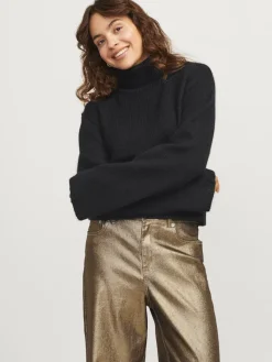 JJXX Pullover & Sweatshirts*JXROSANNA ROLL NECK KNIT Black