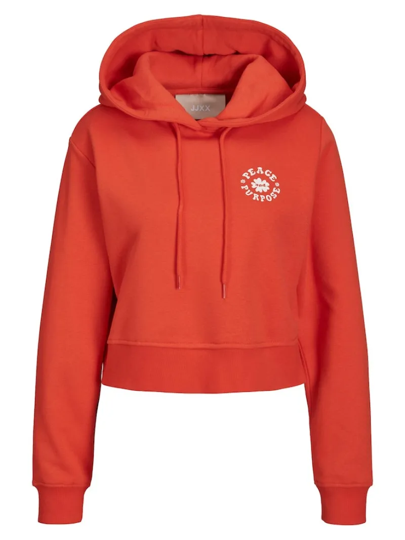 JJXX Pullover & Sweatshirts*JXROWAN RLX LS SHORT HOOD SWT poinciana