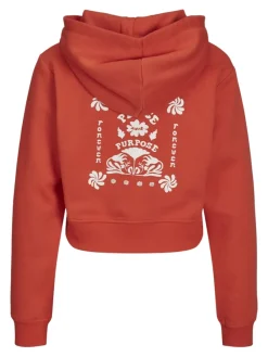JJXX Pullover & Sweatshirts*JXROWAN RLX LS SHORT HOOD SWT poinciana