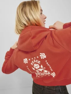 JJXX Pullover & Sweatshirts*JXROWAN RLX LS SHORT HOOD SWT poinciana