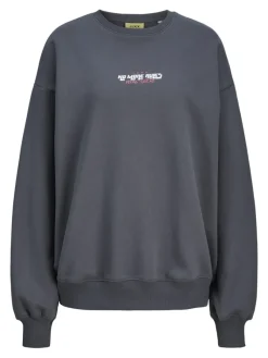 JJXX Pullover & Sweatshirts*JXSANDRA RLX LS CREW SWT Asphalt