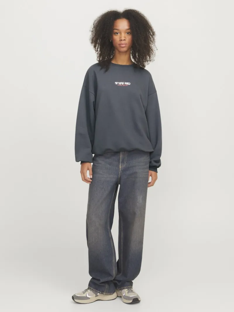 JJXX Pullover & Sweatshirts*JXSANDRA RLX LS CREW SWT Asphalt