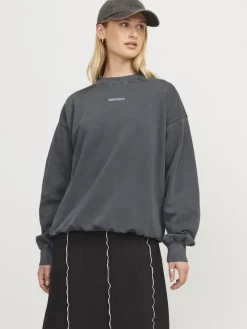 JJXX Pullover & Sweatshirts*JXSANDRA RLX LS WASH CREW SWT Black