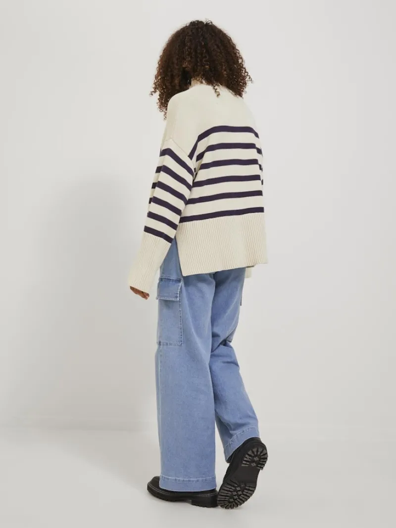JJXX Pullover & Sweatshirts*JXSIA HIGH NECK KNIT bone white