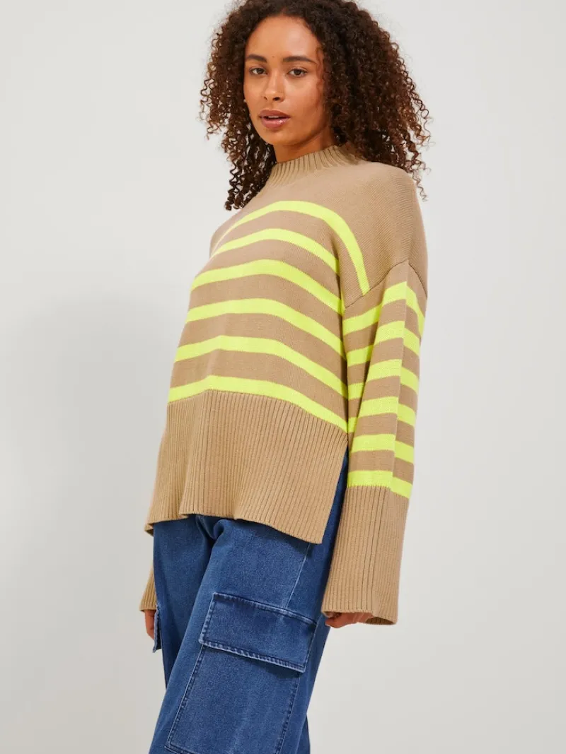 JJXX Pullover & Sweatshirts*JXSIA HIGH NECK KNIT cornstalk