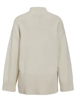 JJXX Pullover & Sweatshirts*JXSIANA TWIST HIGH NECK KNIT NOOS bone white