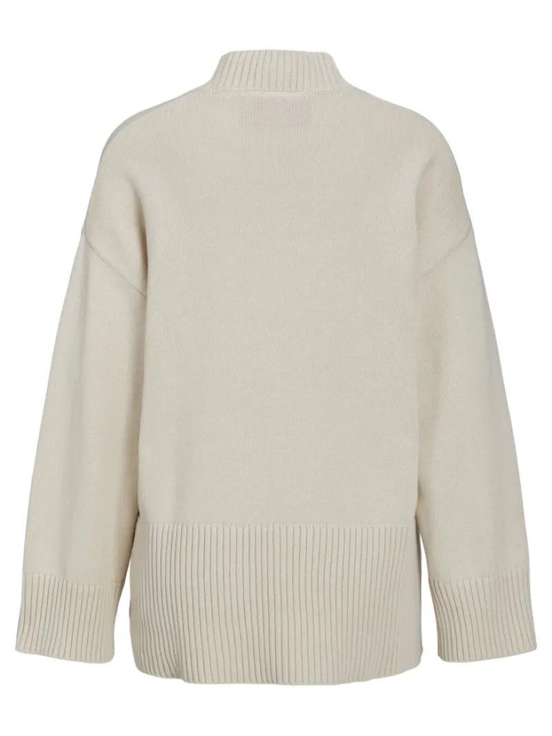 JJXX Pullover & Sweatshirts*JXSIANA TWIST HIGH NECK KNIT NOOS bone white