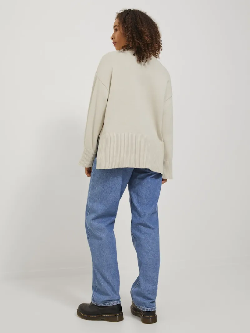 JJXX Pullover & Sweatshirts*JXSIANA TWIST HIGH NECK KNIT NOOS bone white