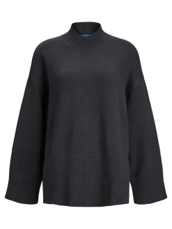 JJXX Pullover & Sweatshirts*JXSIANA TWIST HIGH NECK KNIT NOOS Black