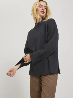 JJXX Pullover & Sweatshirts*JXSIANA TWIST HIGH NECK KNIT NOOS Black