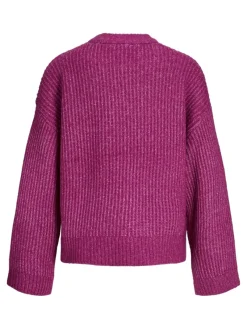 JJXX Pullover & Sweatshirts*JXSIGGA DIVERSE CREW NECK KNIT SN fuchsia red