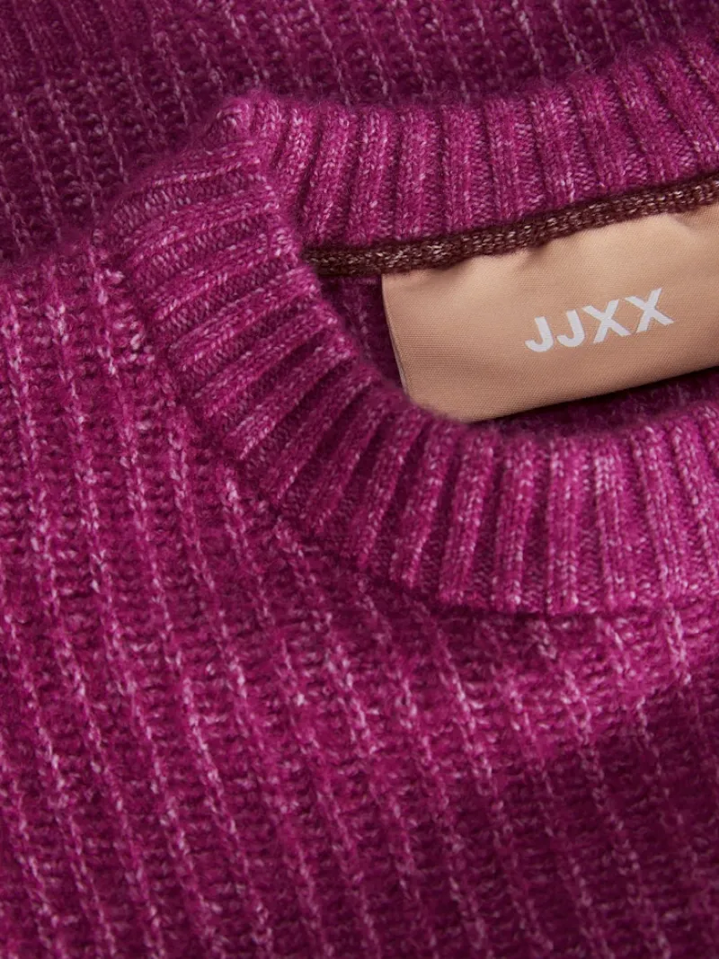 JJXX Pullover & Sweatshirts*JXSIGGA DIVERSE CREW NECK KNIT SN fuchsia red