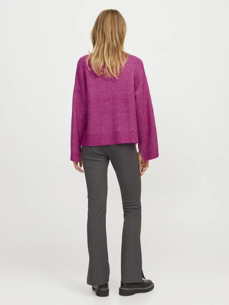 JJXX Pullover & Sweatshirts*JXSIGGA DIVERSE CREW NECK KNIT SN fuchsia red