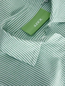 JJXX Blusen*JXSIVA OXFORD LS SHIRT WVN Grayed Jade