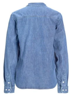 JJXX Blusen*JXSOPHI LS DENIM SHIRT NOOS Medium Blue Denim