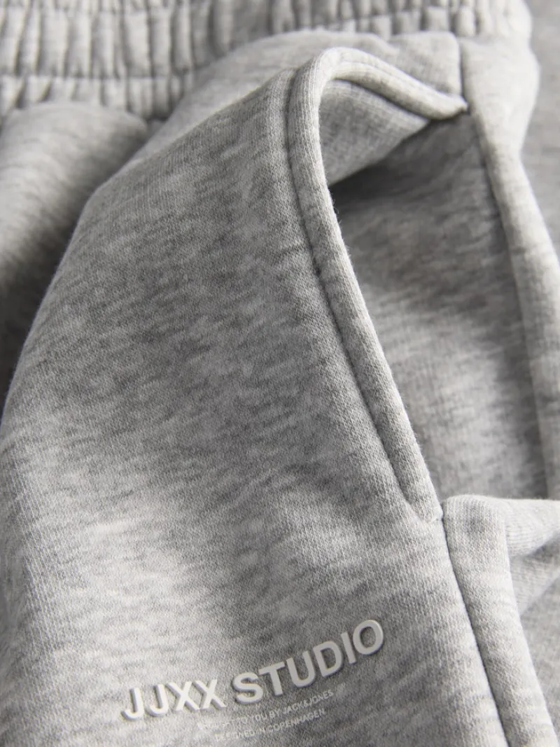 JJXX Hosen*JXSTUDIO VESTERBRO HW PANT SWT NOOS Light Grey Melange