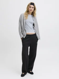 JJXX Hosen*JXSTUDIO VESTERBRO HW PANT SWT NOOS Black