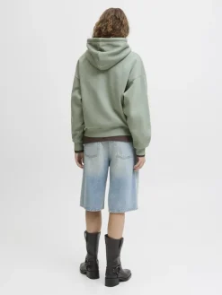 JJXX Pullover & Sweatshirts*JXSTUDIO VESTERBRO LS RLX HOOD SWT NOOS sea spray