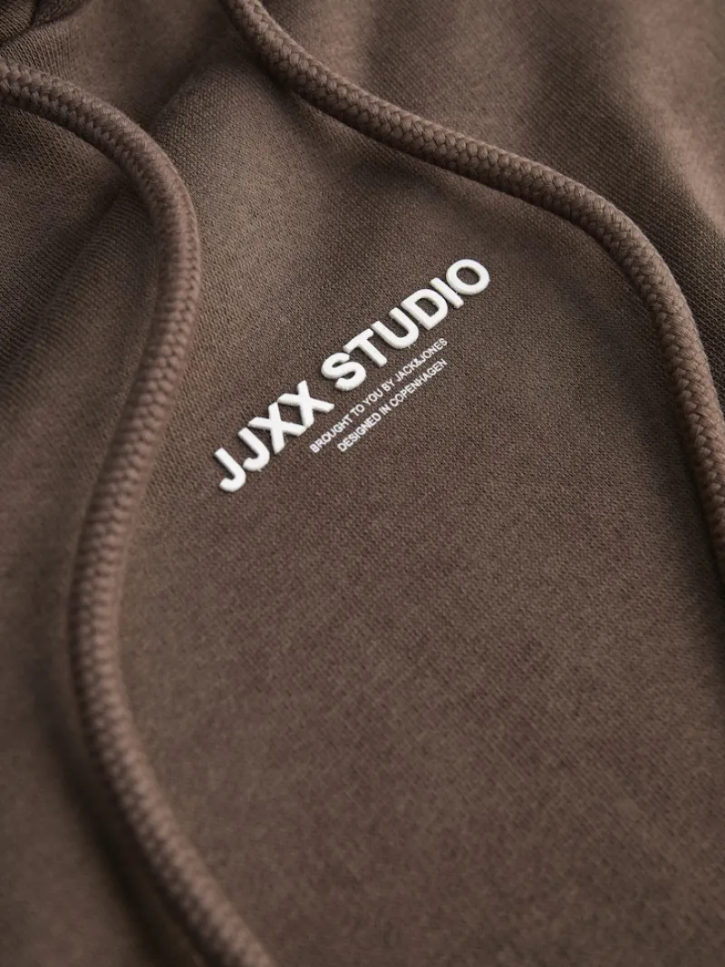 JJXX Pullover & Sweatshirts*JXSTUDIO VESTERBRO LS RLX HOOD SWT NOOS bracken
