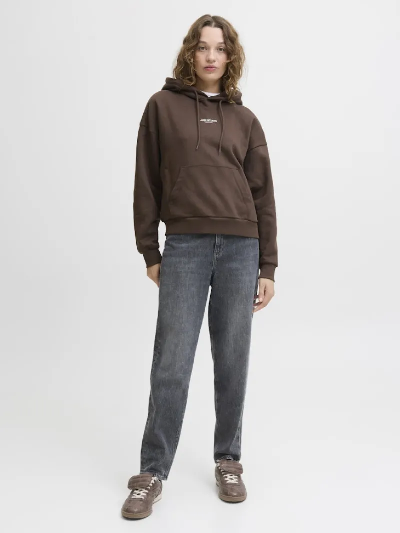 JJXX Pullover & Sweatshirts*JXSTUDIO VESTERBRO LS RLX HOOD SWT NOOS bracken