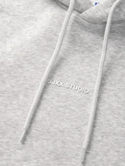 JJXX Pullover & Sweatshirts*JXSTUDIO VESTERBRO LS RLX HOOD SWT NOOS Light Grey Melange