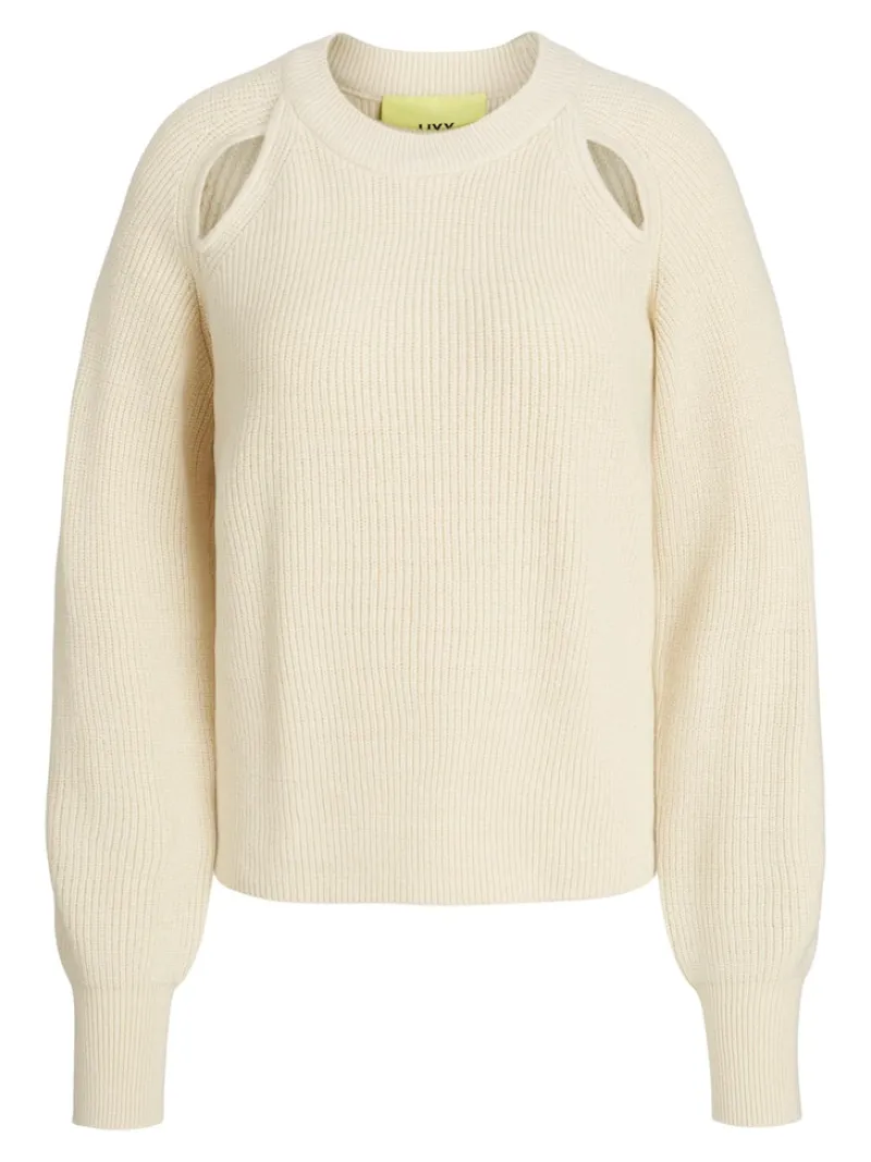 JJXX Pullover & Sweatshirts*JXTILDE CREW NECK KNIT bone white