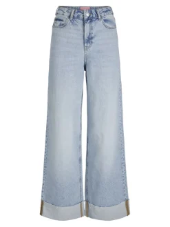 JJXX Jeans*JXTOKYO WIDE FOLD UP HW R6169 DNM LN Light Blue Denim