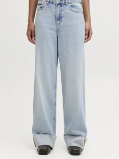 JJXX Jeans*JXTOKYO WIDE FOLD UP HW R6169 DNM LN Light Blue Denim