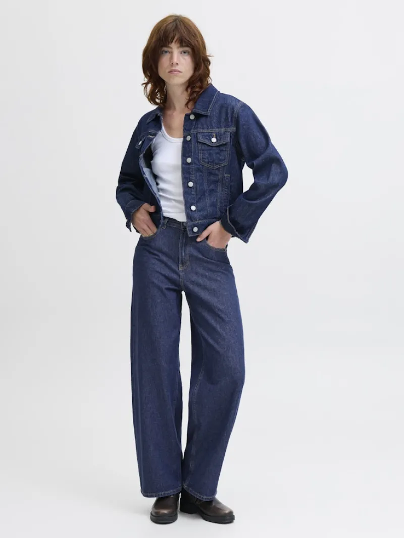 JJXX Jeans*JXTOKYO WIDE HW MR6001 DNM NOOS Dark Blue Denim