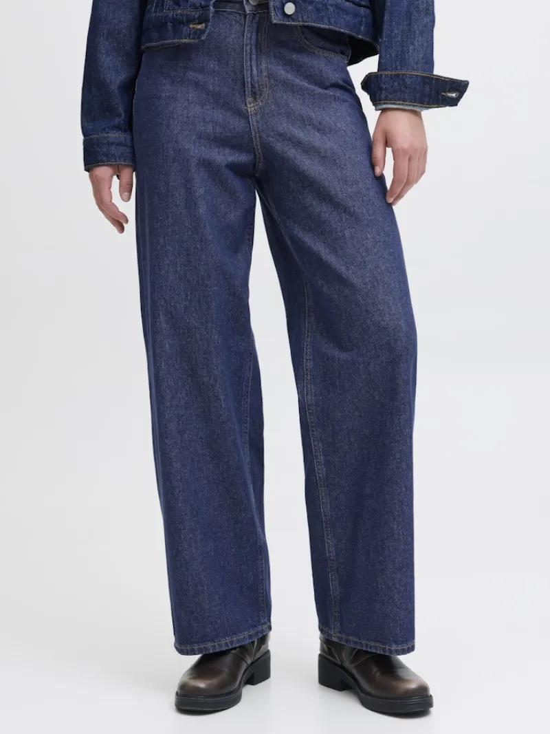 JJXX Jeans*JXTOKYO WIDE HW MR6001 DNM NOOS Dark Blue Denim