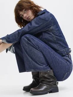 JJXX Jeans*JXTOKYO WIDE HW MR6001 DNM NOOS Dark Blue Denim