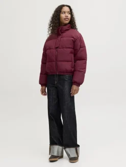 JJXX Jacken*JXTRACY PUFFER JACKET OTW LN cabernet