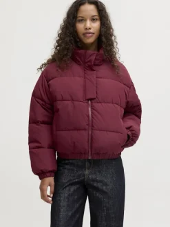 JJXX Jacken*JXTRACY PUFFER JACKET OTW LN cabernet