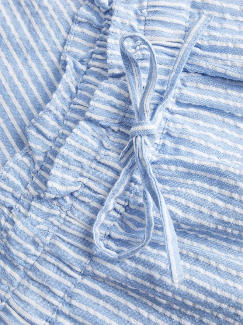 JJXX Shorts*JXWINDY SEERSUCKER HW SHORTS WVN SN Little Boy Blue