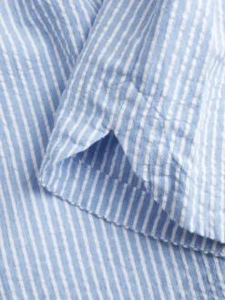 JJXX Shorts*JXWINDY SEERSUCKER HW SHORTS WVN SN Little Boy Blue