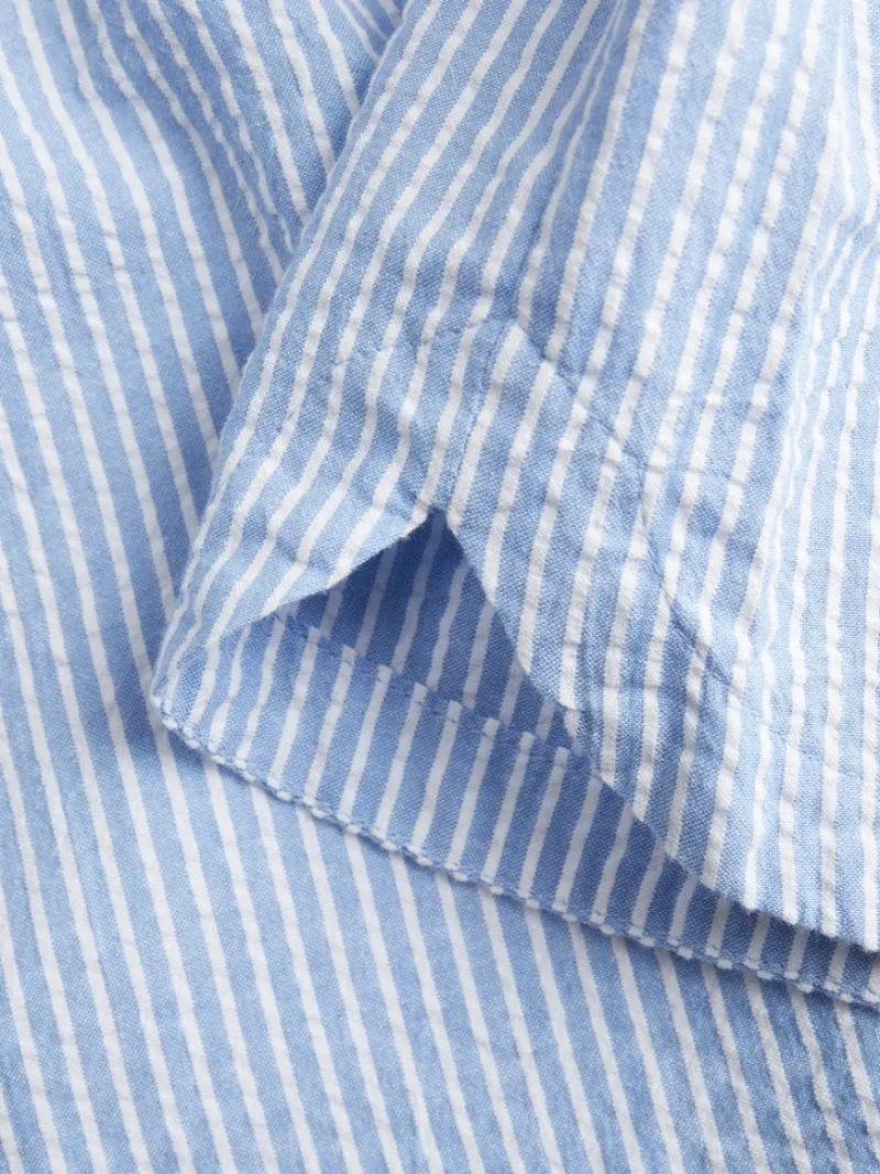 JJXX Shorts*JXWINDY SEERSUCKER HW SHORTS WVN SN Little Boy Blue